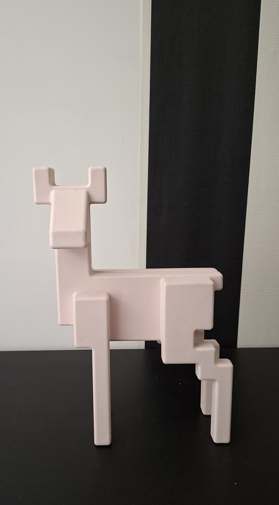 IKEA Samspelt Hert vintage, design pixel Monika Mulder degli anni '90. – Oggetti decorativi, Aluminium (photo 2 of 8)