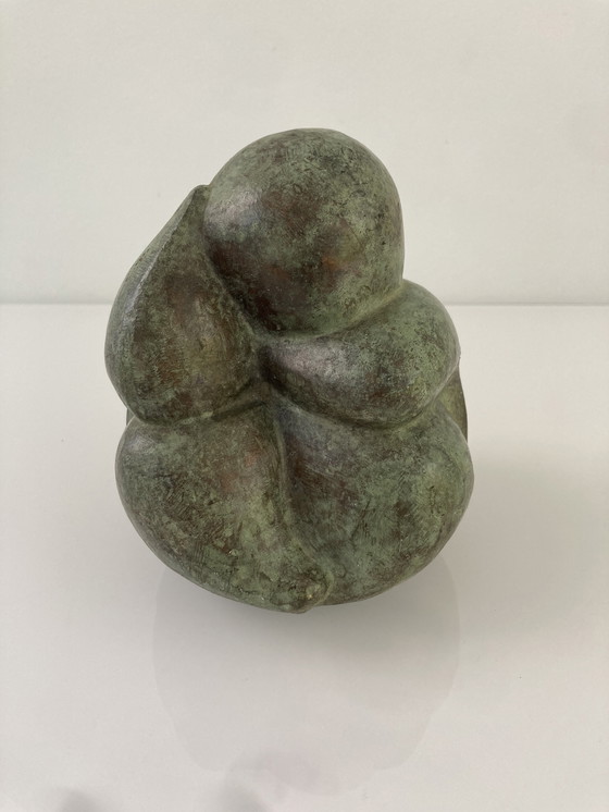 Image 1 of Figurine en bronze d'une figure primitive