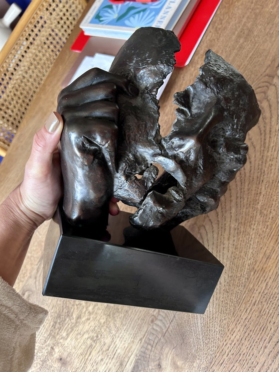 Image 1 of Betty Wachsstock – Sculpture originale en bronze | Héritage familial