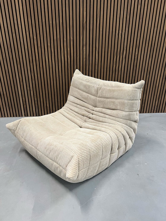 Image 1 of Ligne Roset Togo Curduroy/Ribstof beige