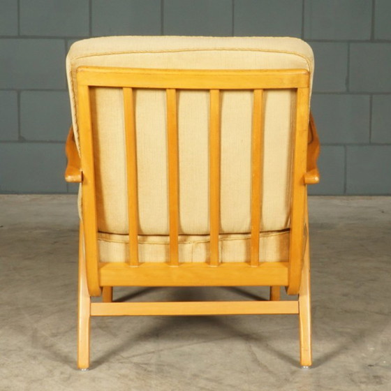 Image 1 of Danish lounge armchairs – walnut – 1960s