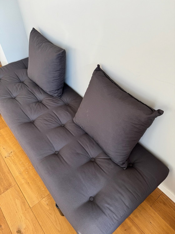 Daybed/Divano letto Karup Design modello Pace, nero/antracite – Divani letto, Legno, Cotone (photo 2 of 7)