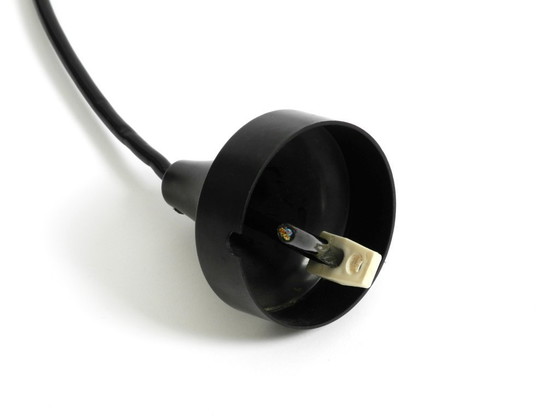 Image 1 of Rara lámpara colgante Space Age original de los años 70 con pantalla de cobre de Staff