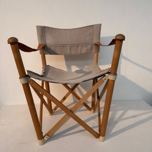 Folding safari chair
