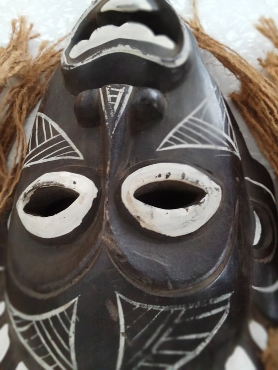 Image 1 of Maschera murale indigena dell'Africa