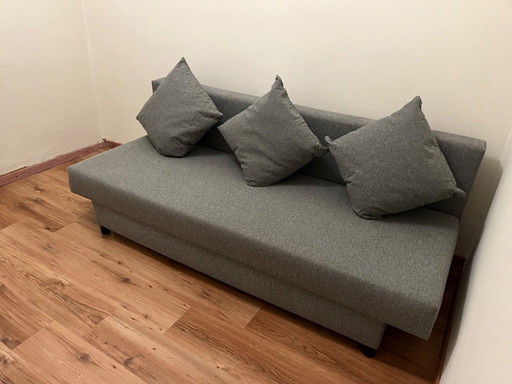 Sofa Bed Gray With Storage