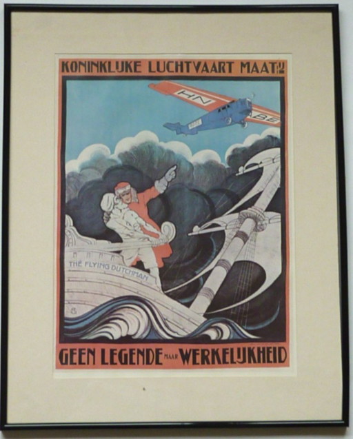 Affiche KLM – posters, Plastic, Paper