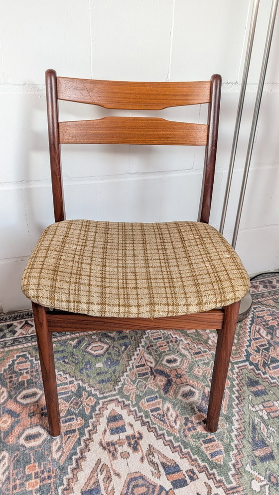 Image 1 of (tavolo da pranzo) sedia design danese 1960 legno di teak