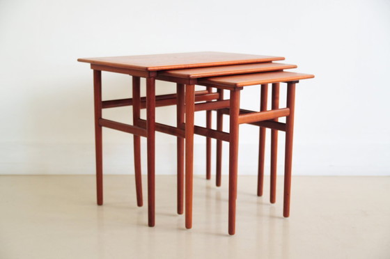 Image 1 of Ensemble mimi en teck danois x3