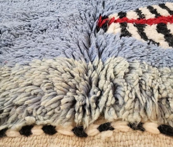 Image 1 of Tappeto berbero tradizionale in pura lana, tessuto a mano, 150/250 cm