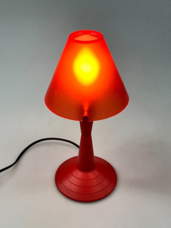 Image 1 of Vintage Veneta Lumi Tafellamp, Z2000 Serie, Memphis Stijl, Italië 