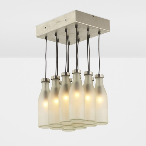 Lampada a bottiglia di latte in polvere – Droog, hanglampen, Glass