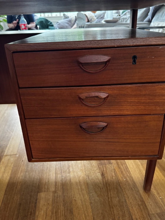 Scrivania in teak Kai Kristiansen (Modello 60) per Feldballes Møbelfabrik, 1958 – Scrivanie, Wood (photo 5 of 6)