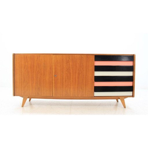 Vintage long sideboard by Jiri Jiroutek