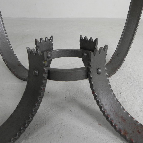 Image 1 of Brutalist salontafel, tegeltafel met 36 tegels, jaren 50