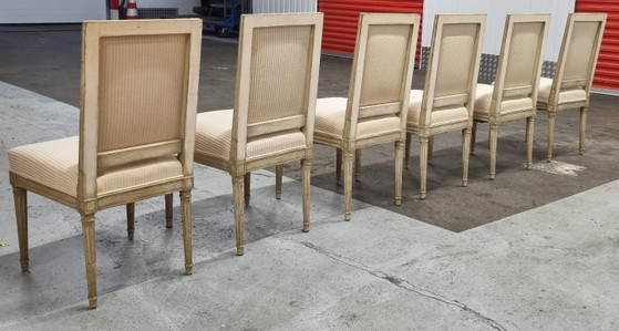Dining chairs – Textile, Wood (photo 16 of 16)