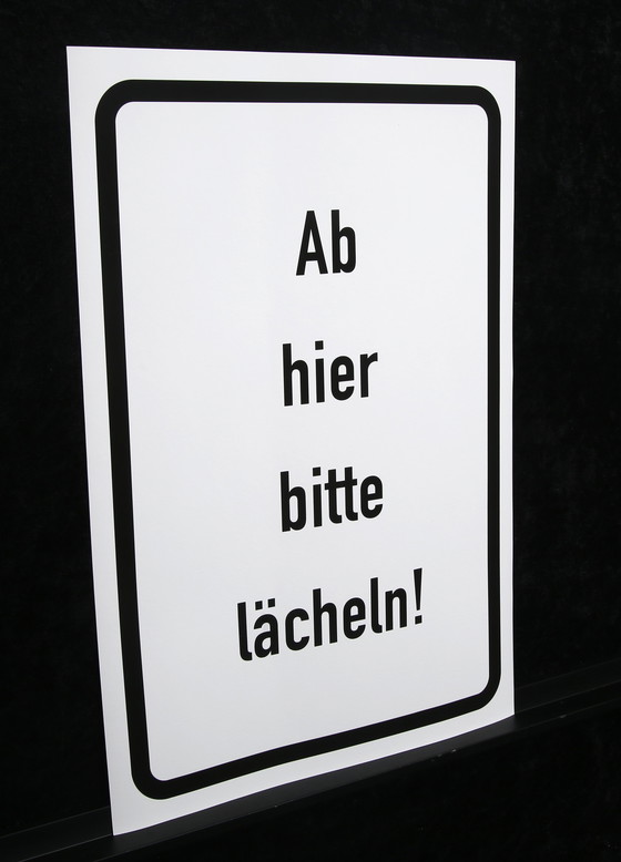 Image 1 of Alegría para tu hogar - A partir de ahora, por favor, sonríe - Giclée/Hahnemühle