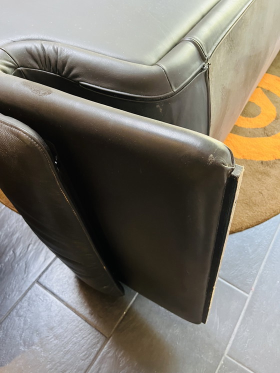 Image 1 of 80er Jahre Leder 3-Sitzer von 'de Sede', Modell 2011/03