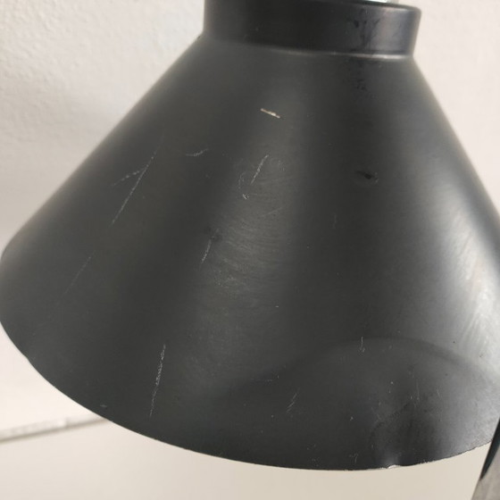 Image 1 of Lampada da tavolo vintage 60 ies Stilux Milano (nero e rosso)
