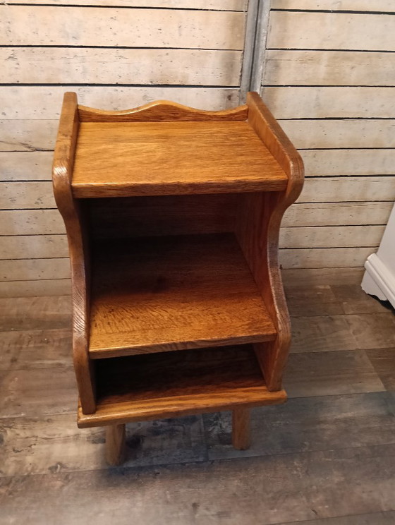 Oisterwijk Meubelfabriek Solid Oak Nightstand – Wood (photo 7 of 10)