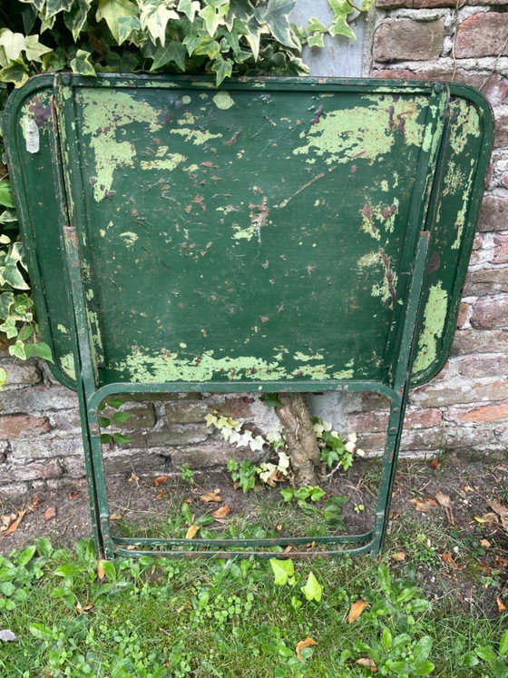 Tavolo da giardino Tavolo da bistrot Tavolo pieghevole Francese – Tavoli da giardino, Iron (photo 14 of 16)