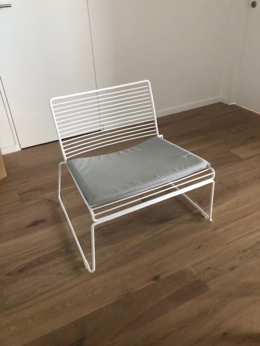 1 x Hay lounge chair (Hee Welling collection) with orignal Hay cushion gray