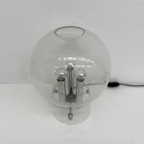 Image 1 of Limburg Glashütte glass table lamp , 1970s