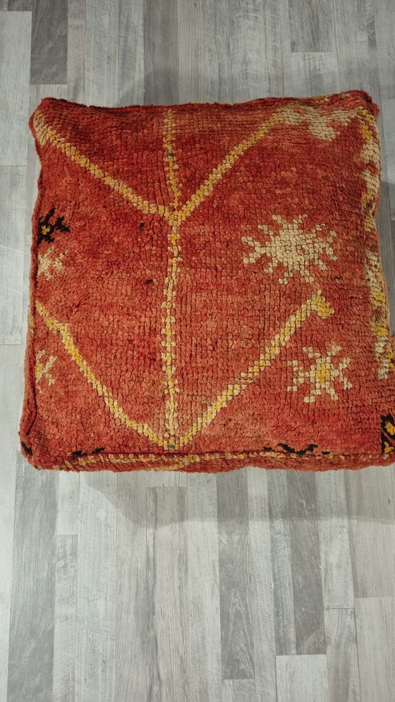 Image 1 of Vintage Berber Pouf