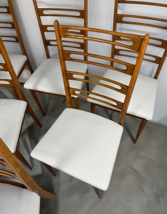 Image 1 of Set Of 6 Scandinavian Mid-century Dining Chairs (1960s)