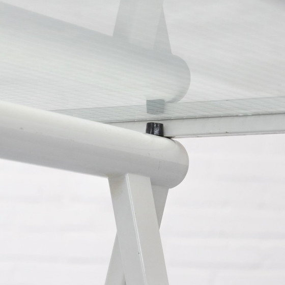 Image 1 of Trestle Bureau Rodney Kinsman Bieffeplast Italy '80s