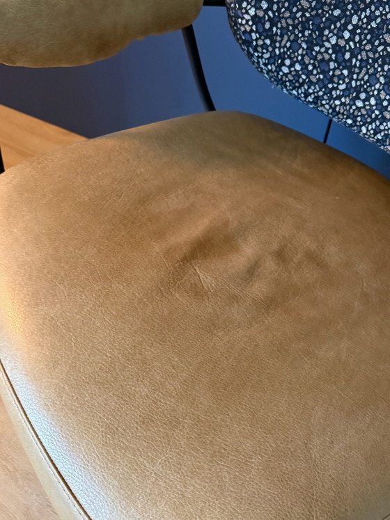 Bellissima Poltrona Bert Plantagie Flip pelle/tessuto, Poltrone, Metallo, Nero (foto 6 di 6)