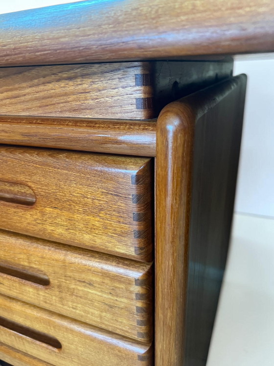 Salin Møbler Teak Bureau – Deens Modern Design met 5 Lades | Made in Denmark – Wood, Mid Century Modern (photo 4 of 18)