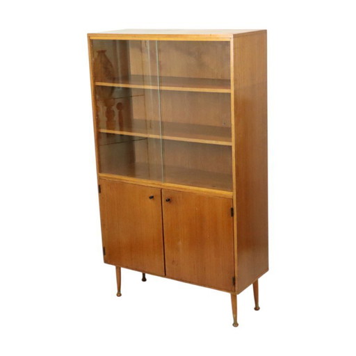 Vintage Highboard Cabinet Display Case