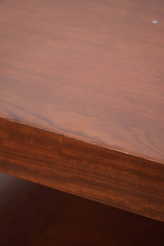 Large square Art Deco Schuitema coffee table from the Decoforma series in good condition and rare – Wood (photo 12 of 13)