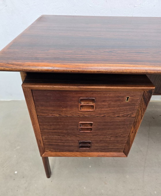 Image 1 of Rio rosewood desk by Erik Brouer for Brouer Møbelfabrik