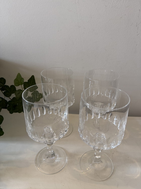 Set of 4 Cristal D’Arque Wine Glasses – Cristal D’argue, Glass & Decanter, Crystal (photo 5 of 5)