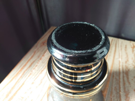 Image 1 of Art Deco hyalite vase De Rupel Boom glass factory