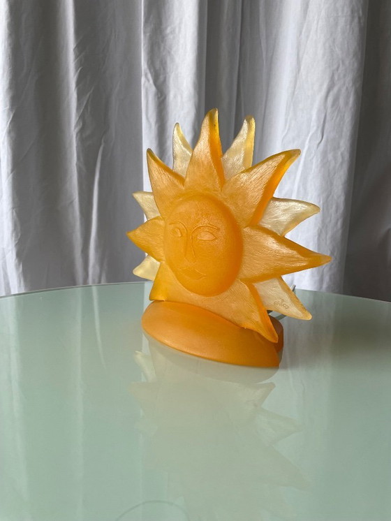 Image 1 of Lampada vintage a forma di sole degli anni '80