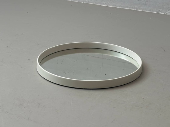 Image 1 of Space Age wandspiegel, Italië jaren 70, Möbel Mann Vertrieb