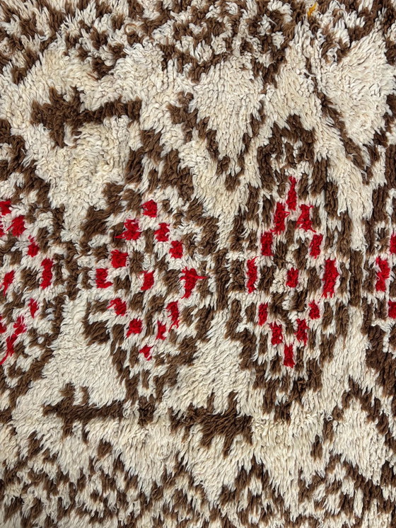 Image 1 of Vintage Berber Runner Wool Carpet