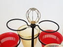 Supporto per piante, portavaso, fioriera, stile vintage anni '50 Rockabilly anni '50