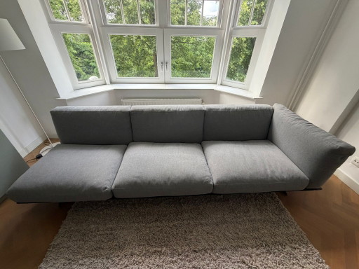 Flexform Softdream modular grey sofa | 3 modules | Amsterdam