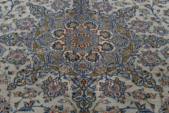 Image 1 of Persian carpet Kashan Signed 4.90 x 3.10 Oriental carpet fine No. 24610
