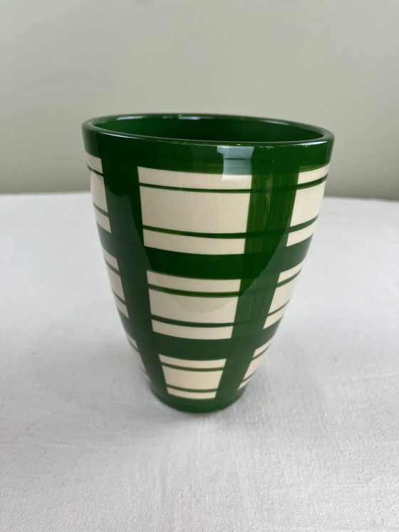 Jarrón a cuadros – Jarrones, Porcelain (photo 6 of 6)