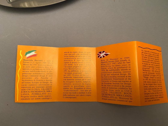 Image 1 of ISOLANA botervloot van ontwerper Maurizio Duranti van SPAZIO MEPRA. Italiaans ontwerp.