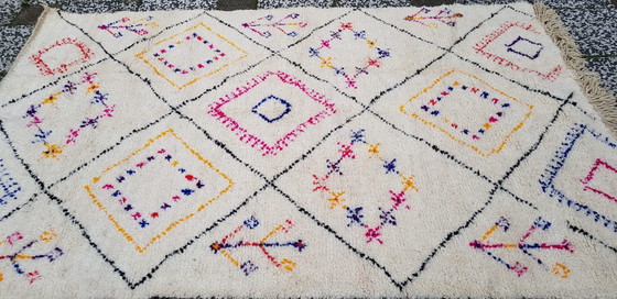 Image 1 of Handgeknoopt Berber kleed wol 242x152cm