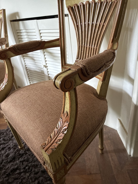 Image 1 of Set Louis XVI Style Fauteuils