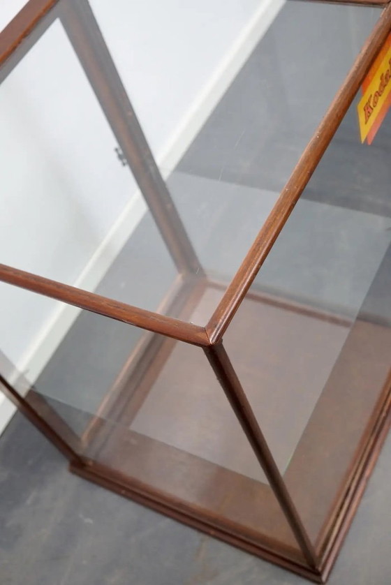 Image 1 of Vitrine de musée/boutique victorienne en acajou, fin du XIXe siècle