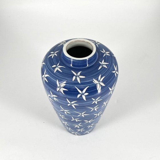Image 1 of Upsala-Ekeby “Star” Vase 102 – Ingrid Atterberg – Swedish Mid Century Ceramics