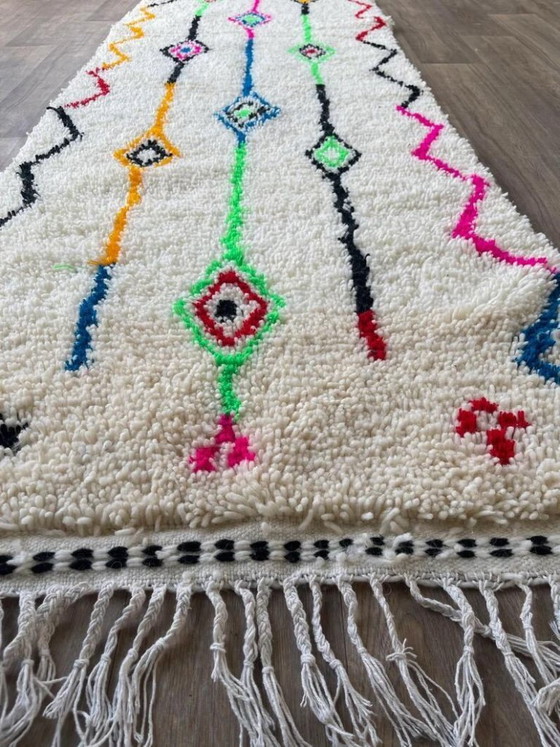 Image 1 of Traditioneel Marokkaans tapijt 300cm x 80cm